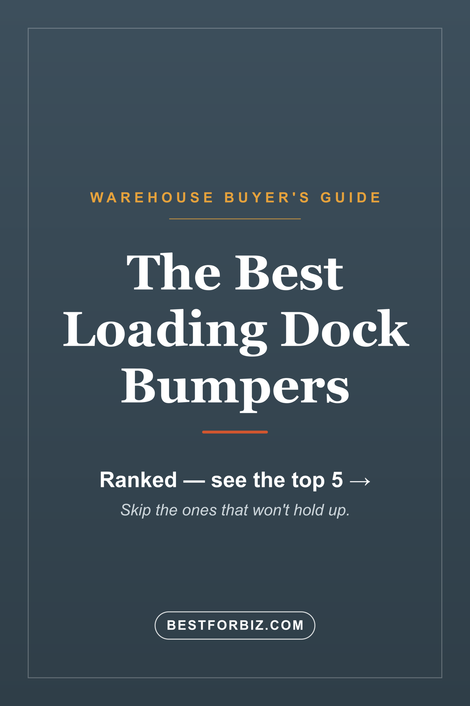 Best Loading Dock Bumpers in 2026